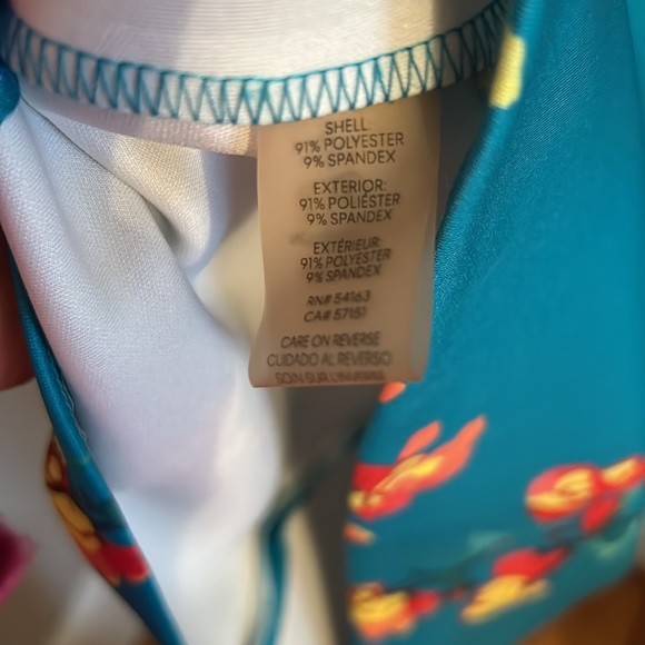 Floral Sleeveless Dress - Teal - Picture 2 of 5